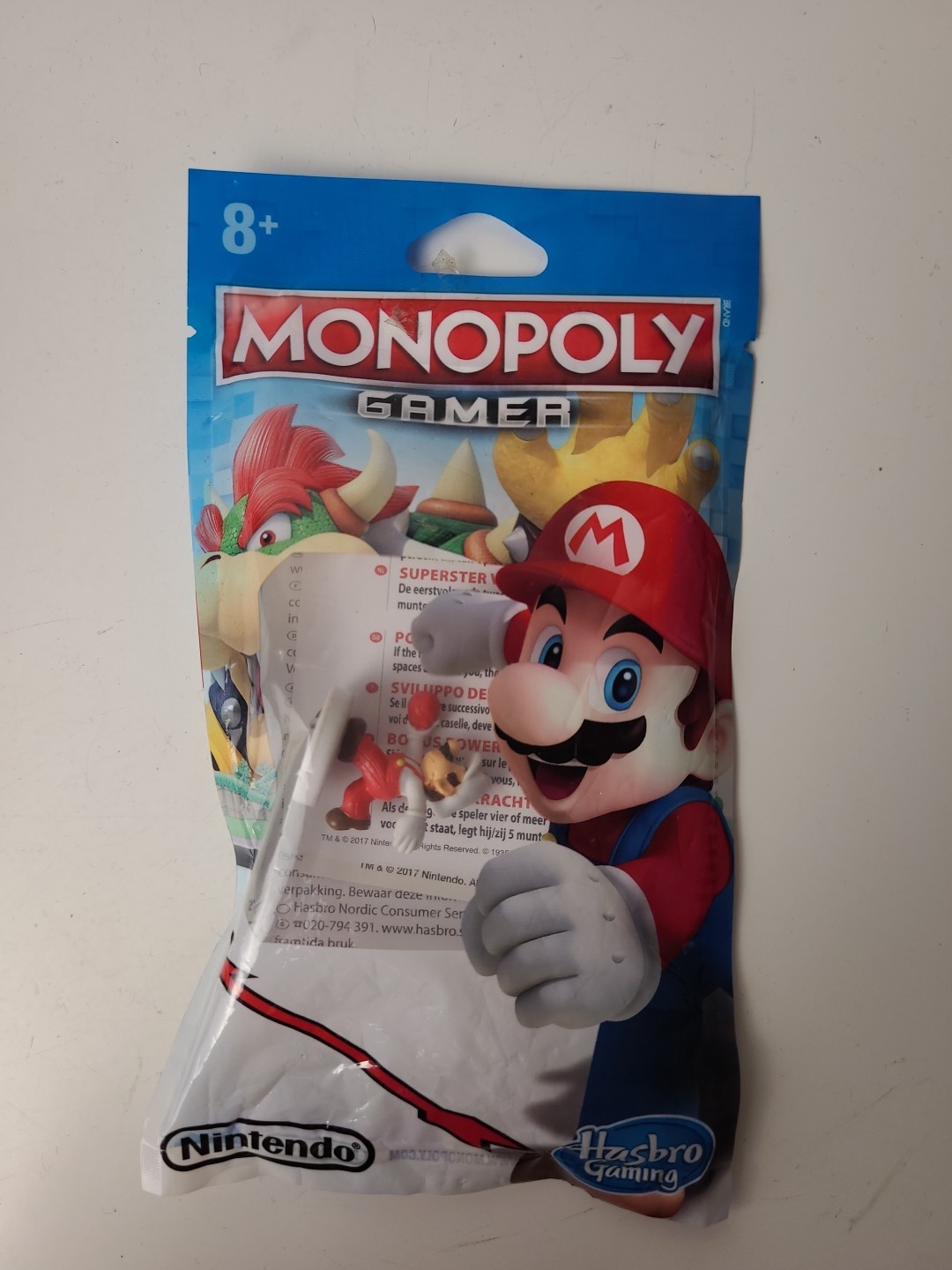 Figurine Monopoly Gamer Power Pack Fire Mario Neuf